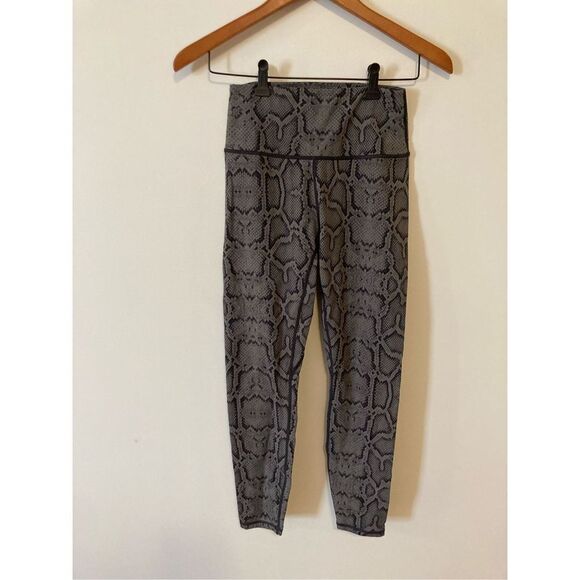Let's Go Super High 25"‎ Legging in Olive Snake - Picture 1 of 6